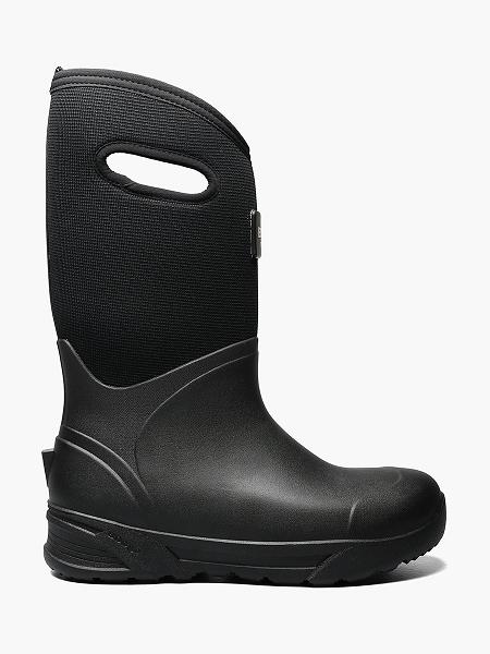 BOGS Boots Deutschland - Bozeman Tall Isolierte Wasserdichte Stiefel Herren Schwarz DE48973